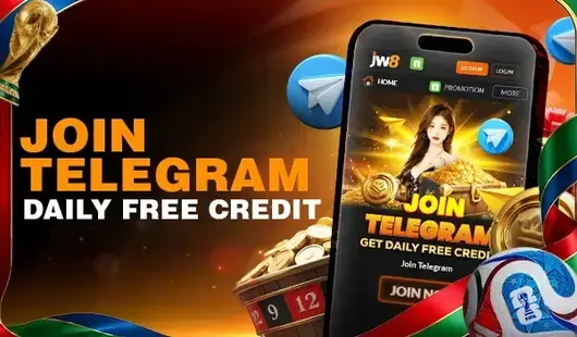 jw8 telegram free credit